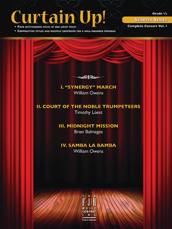 Curtain up Starter Series Vol 1 Cb0.5 Full Score