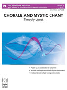 Chorale and Mystic Chant Cb1 3 Part Adaptable Sc/pts
