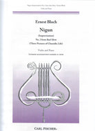 Bloch - Nigun No 2 From Baal Shem Violin/piano