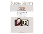 March From Love Three Oranges Violin/piano Arr Heifetz