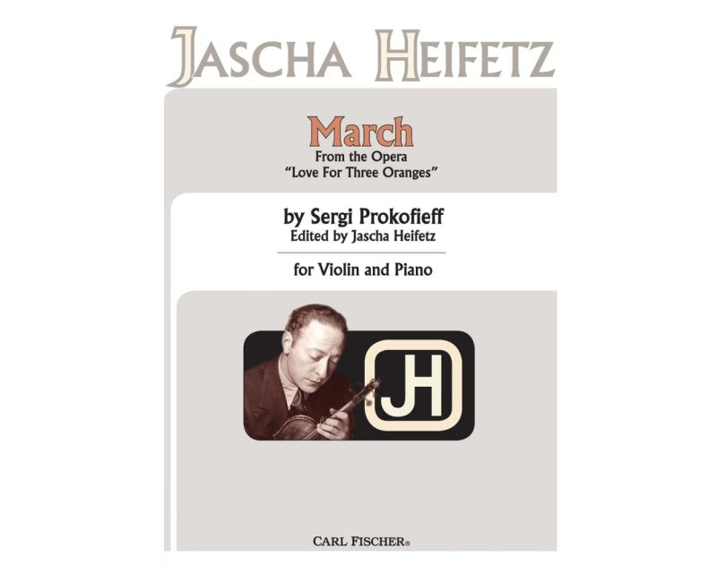 March From Love Three Oranges Violin/piano Arr Heifetz