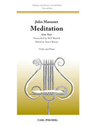 MASSENET - MEDITATION FROM THAIS VIOLIN/PIANO ARR MARSICK