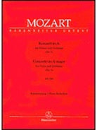 Mozart - Concerto No 5 a K 219 Violin/piano Ed Hess