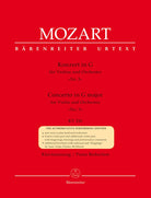 Mozart - Concerto No 3 G K 216 Violin/piano