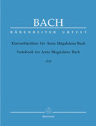 Bach - Notebook for Anna Magdalena Bach 1725 Piano