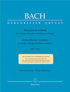Bach - Concerto a Minor Bwv 1041 for Violin/piano