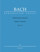 Bach - Italian Concerto Bwv 971 Urtext