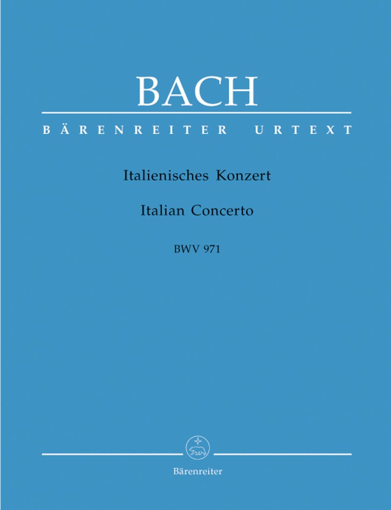 Bach - Italian Concerto Bwv 971 Urtext