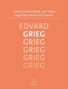 Grieg Easy Piano Pieces and Dances Urtext