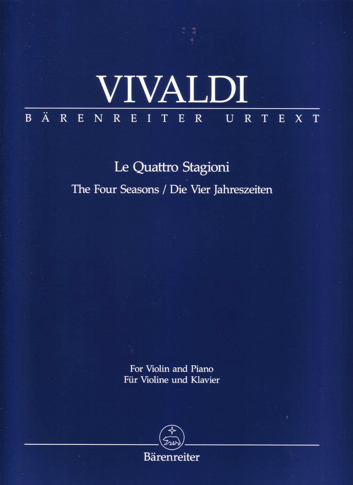 Four Seasons Complete Violin/piano Urtext