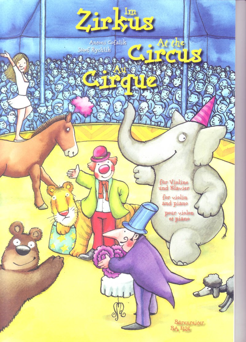 At the Circus Easy Pieces for Beginners Vln Pno