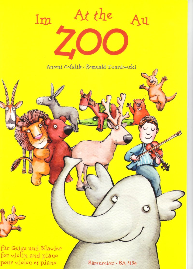 At the Zoo 15 Easy Pieces for Beginners Vln Pno