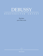 Debussy - Syrinx Flute Solo Urtext