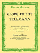 Telemann - Sonatas and Pieces Violin or Flute or Oboe/piano