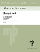Glazunov - Concerto No 2 B Major Op 100 2p4h