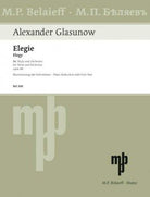Glazunov - Elegy Op 44 Viola/piano
