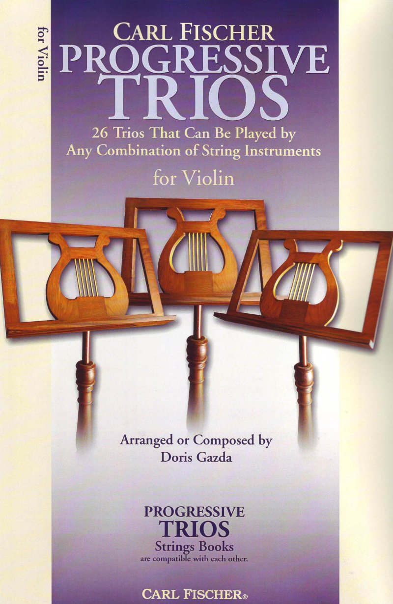 Progressive Trios 26 Vln Arr Gazda