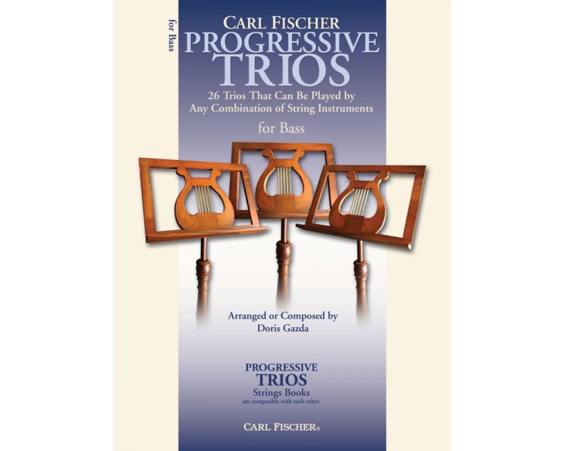 Progressive Trios 26 Bass Arr Gazda