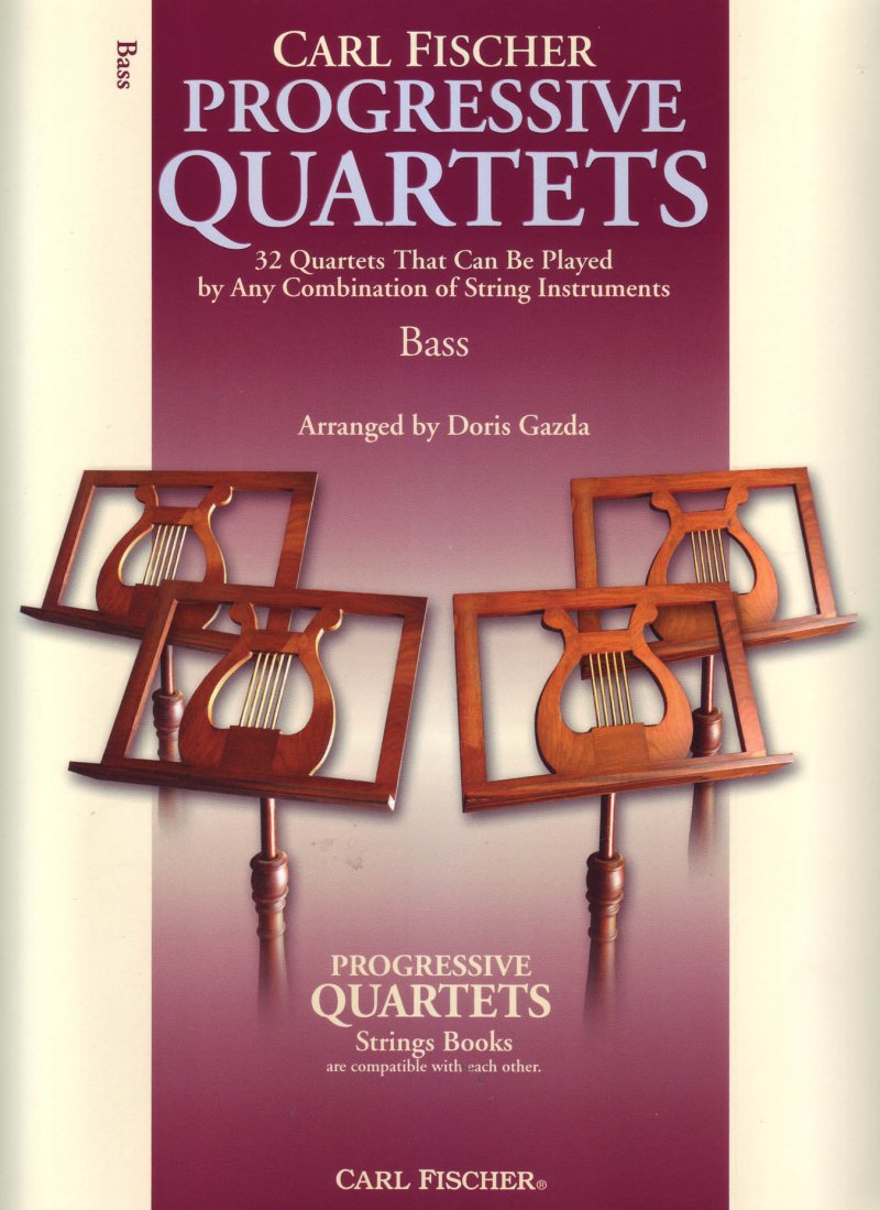 Progressive Quartets for Strings Bass