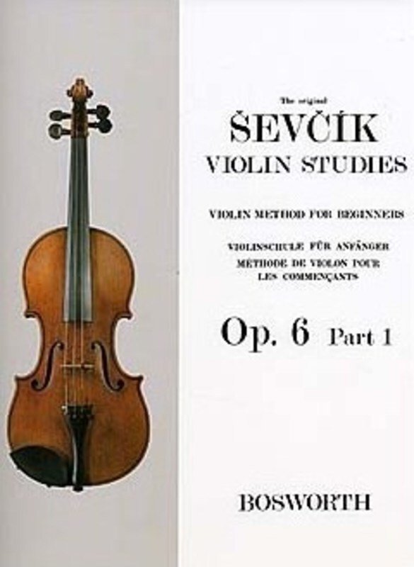 Sevcik Violin Studies Op 6 Pt 1