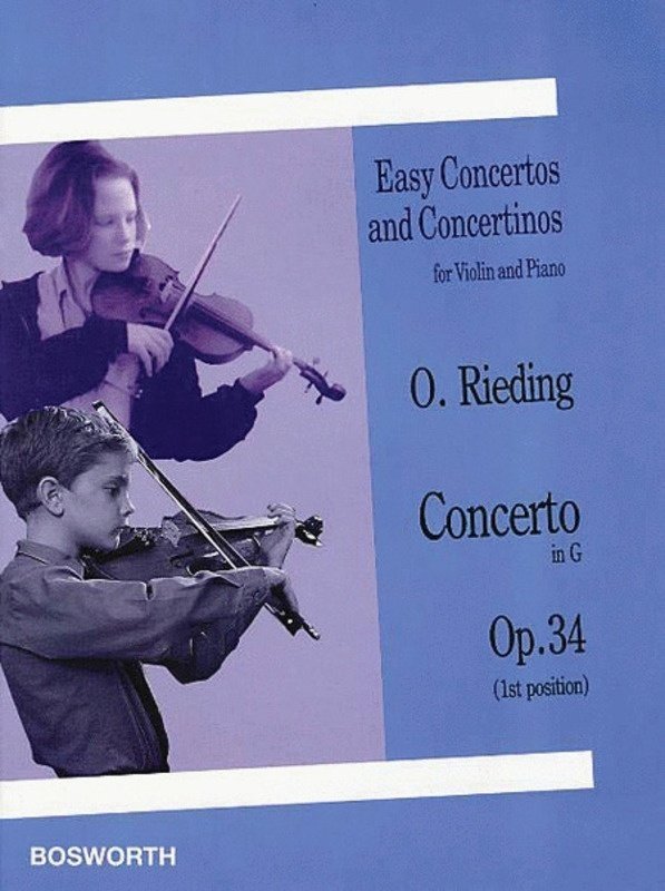 Rieding - Concerto G Major Op 34 Violin/piano