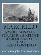 Marcello - 12 Sonatas Op 2 Vol 3 Flute (treble Rec)/bc