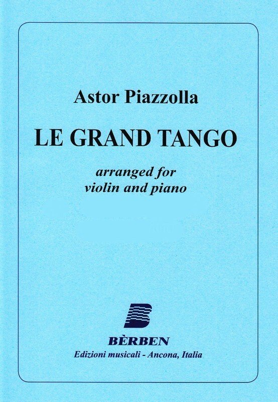 Piazzolla - Le Grand Tango Violin/piano Arr Gubaidulina