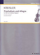 Praeludium & Allegro Style of Pugnani Violin/piano