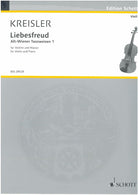 Kreisler - Liebesfreud Violin/piano