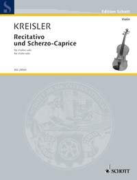 Kreisler - Recititavo & Scherzo Caprice Op 6 Violin Solo