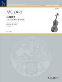 Rondo From Haffner Serenade K 250 Violin/piano