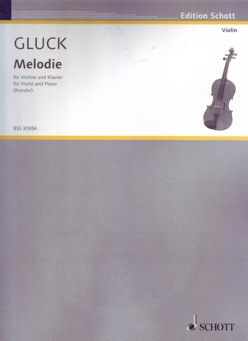 Gluck - Melodie Arr Kreisler Violin/piano