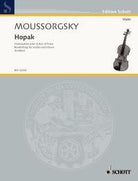 Mussorgsky - Hopak No 27 for Violin/piano