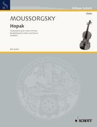 Mussorgsky - Hopak No 27 for Violin/piano