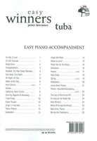 Easy Winners E Flat Bass/tuba Piano Accomp