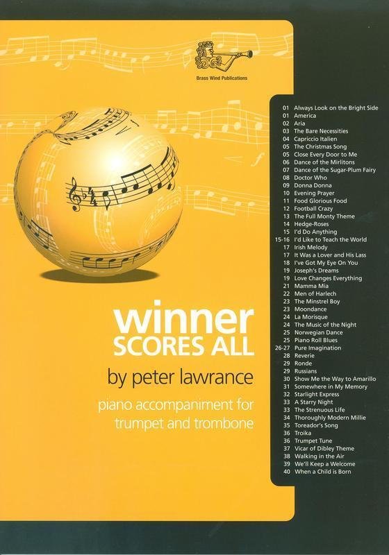 Winner Scores All Brass Piano Accompaniment