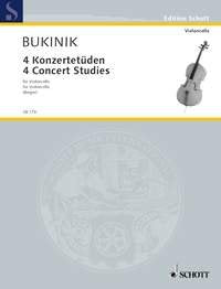 Bukinik - 4 Concert Studies for Cello