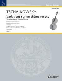 Variations on Rococo Theme Op 33 Cello/piano