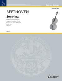 Beethoven - Sonatina C Major Woo 44a for Cello/piano