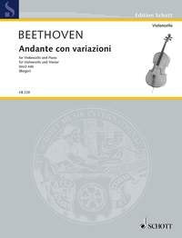 Beethoven - Andante Con Variazioni Woo 44b for Cello/piano