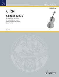 Cirri - Sonata No 2 G Major for Cello/basso Continuo