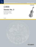 Cirri - Sonata No 3 F Major Cello/piano