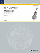 Hindemith - Meditation for Cello/organ