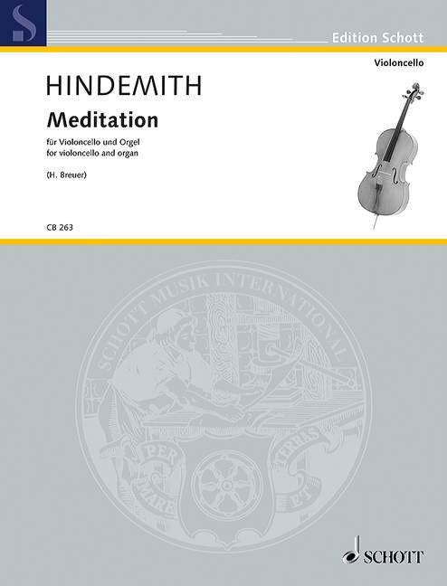 Hindemith - Meditation for Cello/organ