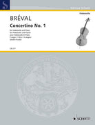 Concertino No 1 F Major Cello/piano