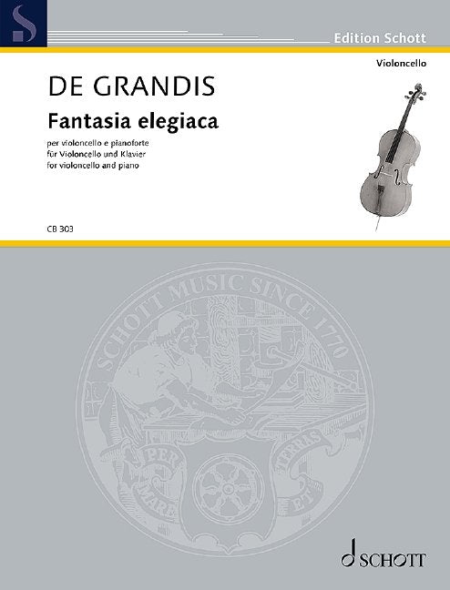 Grandis - Fantasia Elegiaca for Cello/piano
