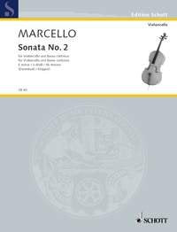 Marcello - Sonata Ii E Minor for Cello/piano