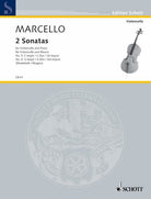 Marcello - 2 Sonatas G and C Cello/piano