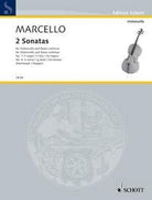 Marcello - 2 Sonatas 2 F Major & G Minor Cello/piano