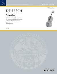 Fesch - Sonata Op 8 No 6 G Major for Cello/basso Continuo